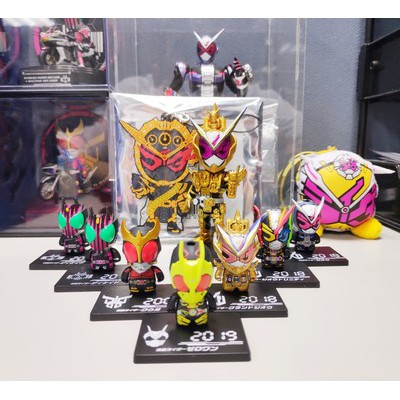 Mô hình Chibi Trưng bàn Kamen Rider  Collection Chara Chính hãng (Bandai)