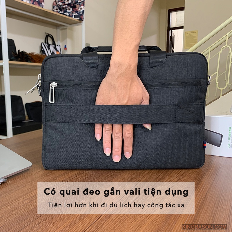 Cặp Túi Đựng Laptop Mácbook SMTech Wiwu Sleeve Case W31 Đủ Kích Thước 13 inch 14 inch 15.6 inch Chống Sốc, Chống Nước