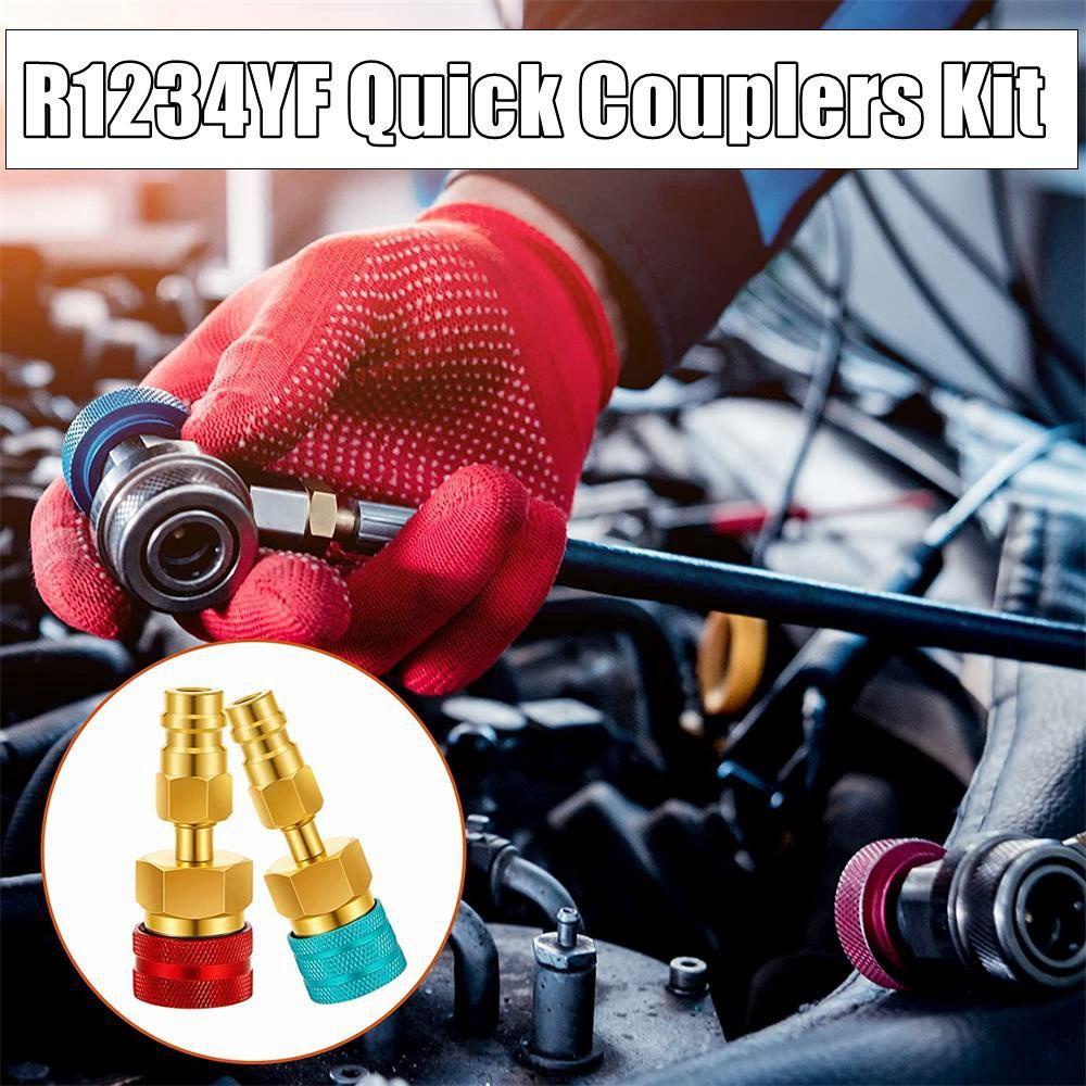Cặp Khớp Nối Nhanh Điều Hòa Xe Hơi R1234YF