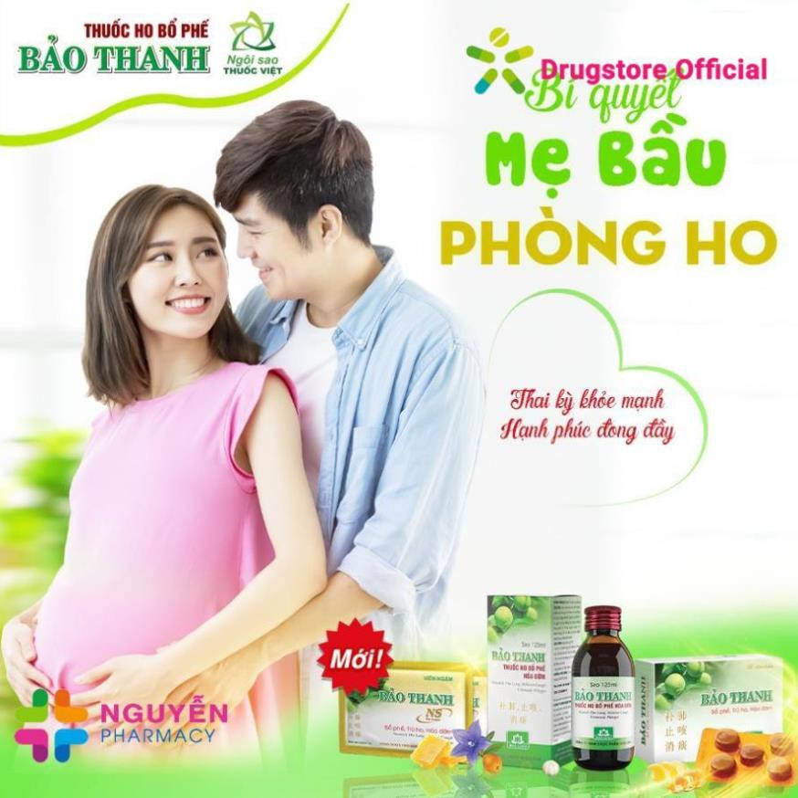 Siro Ho Bổ Phế BẢO THANH - Hoá Đờm Hiệu Quả 125Ml