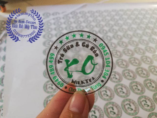 In tem nhựa trong suốt chống thấm nước [ Hàng đặt trước] | BigBuy360 - bigbuy360.vn