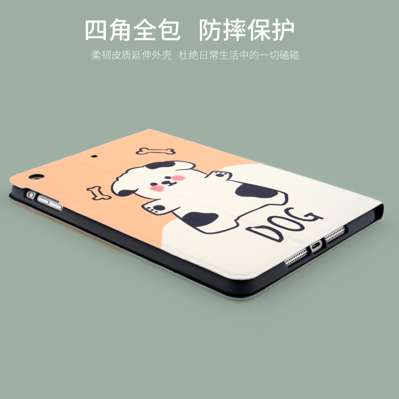 Ốp Máy Tính Bảng Hình Chó Mèo Dễ Thương Cho Ipad Air4 Mini6 Air 5th Pro 11 10.5 9.7 10.2 10.9 Inch Gen 4 5 6 7 8 9 10 4th 5th 6th 7th 8th 9th 10th pro9.7 Túi Đựng Đồ Dùng Cao Cấp Tiện Dụng