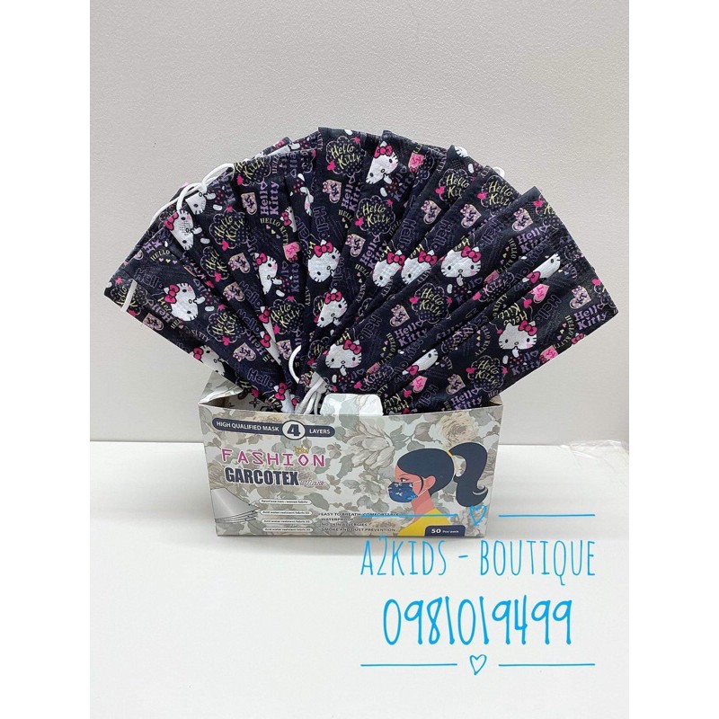 [Phiên Bản Giới Hạn] Khẩu Trang Cao Cấp 4 Lớp Họa Tiết Thời Trang FASHION GARCOTEX MASK ISO 9001 | BigBuy360 - bigbuy360.vn