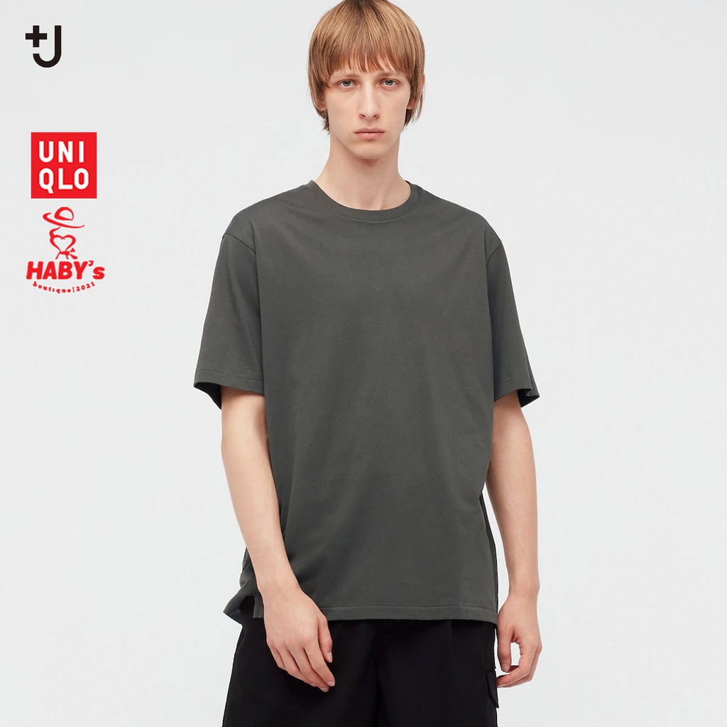 Áo phông/thun Nam (cổ tròn) - Supima Cotton Relaxed Fit Crew T-Shirt (UNIQLO chính hãng) ❤️