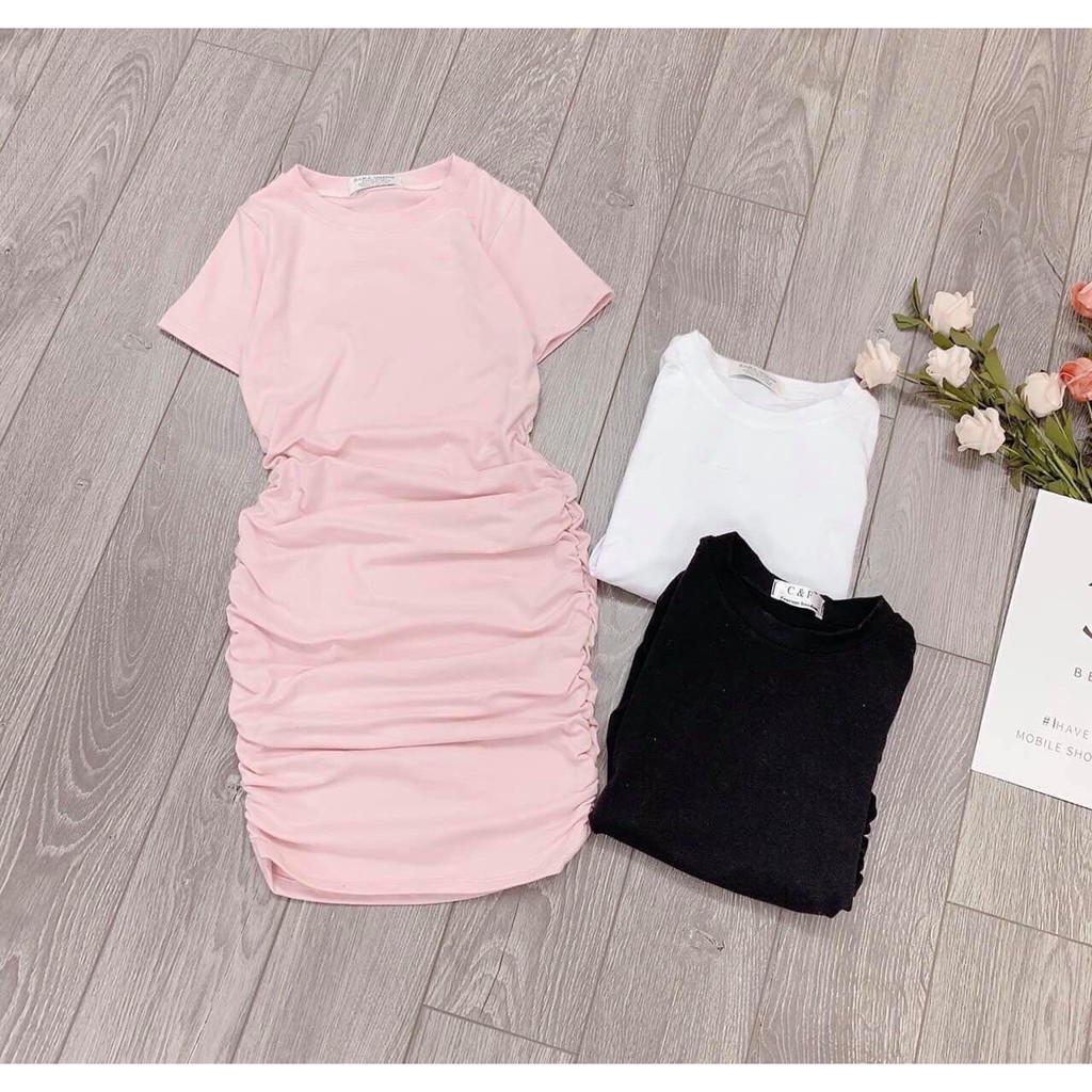 hot hit siêu phẩm đầm body nhún sườn sexy tôn dáng | BigBuy360 - bigbuy360.vn