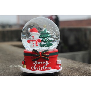 Quà lưu niệm Quả cầu tuyết Giáng sinh (hình thật)