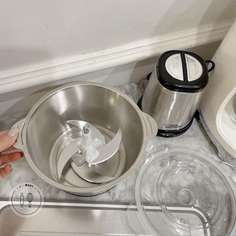 MÁY XAY THỊT INOX 2L