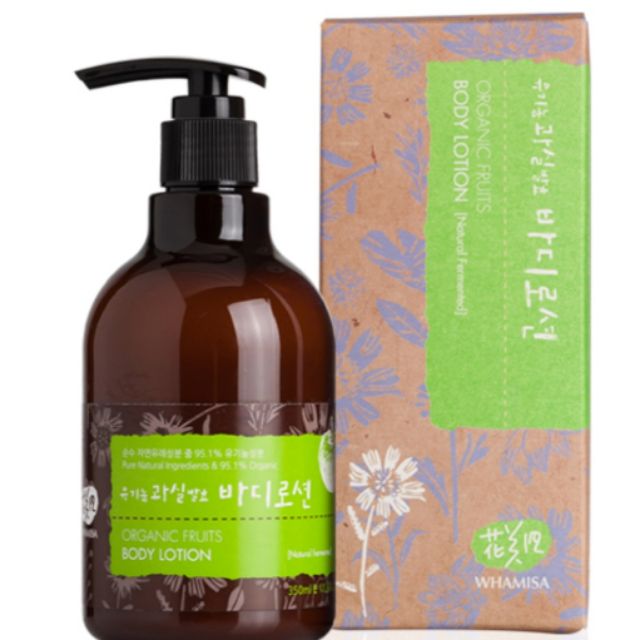 SỮA DƯỠNG THỂ
WHAMISA ORGANIC FRUITS BODY LOTION 