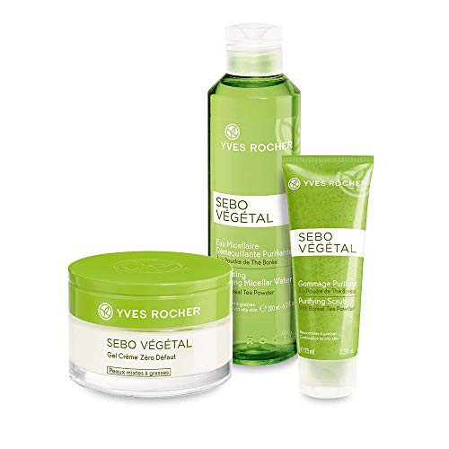 Yves Rocher Pure Menthe Nước Tẩy Trang Cho Da Hỗn Hợp, Dầu - Sebo Vegetal