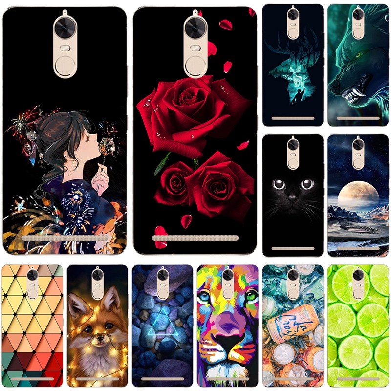 Ốp điện thoại TPU mềm in hình hoa và mèo cho Lenovo Vibe K5 A6020a40 / K5 Plus / Lemon 3 K5 Note / A7020
