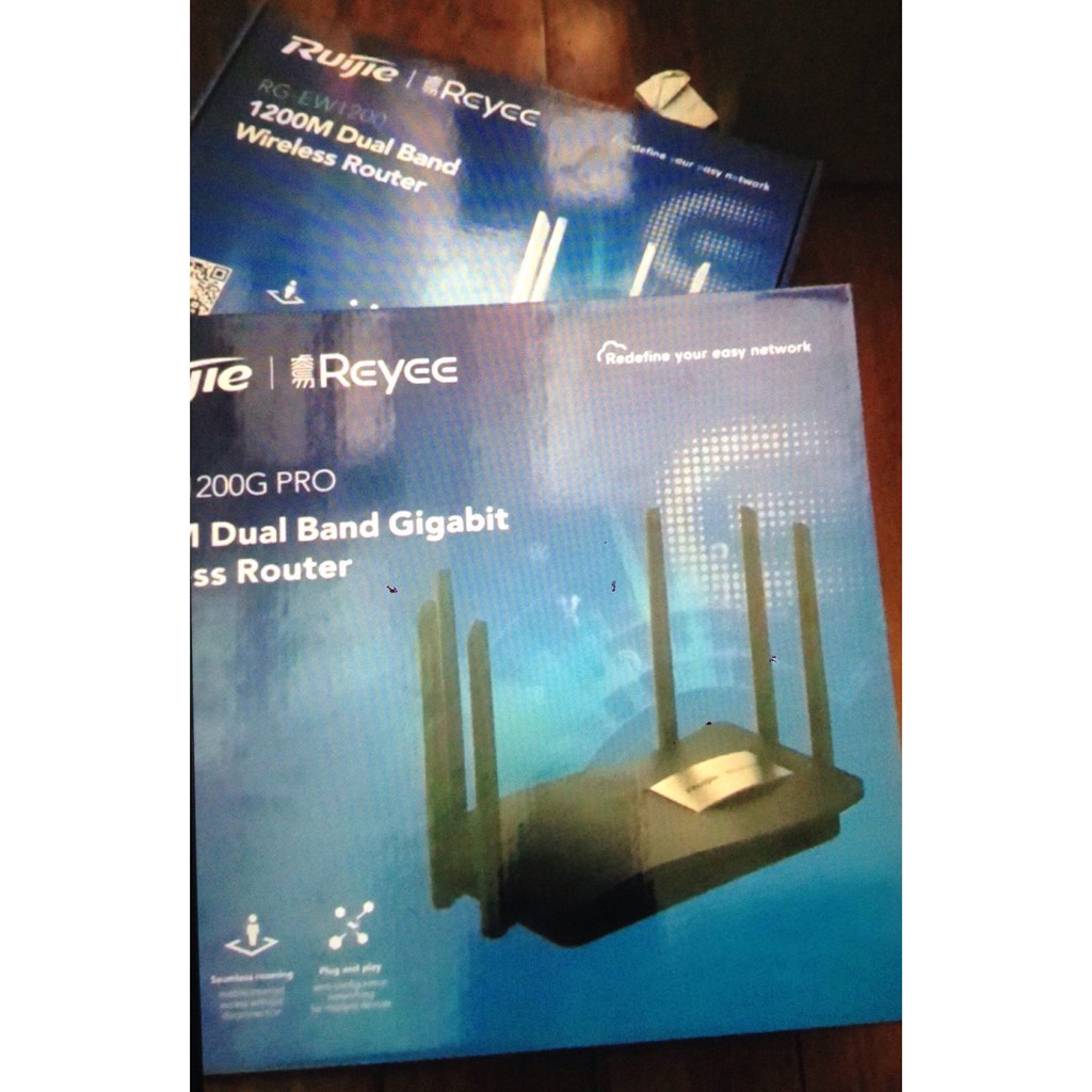 Bộ phát Router Wifi Mesh RUIJIE RG-EW1200 AC1200 Dual-band, chế độ Reapeater, Router, Mesh - Hàng chính hãng- BH 1 năm