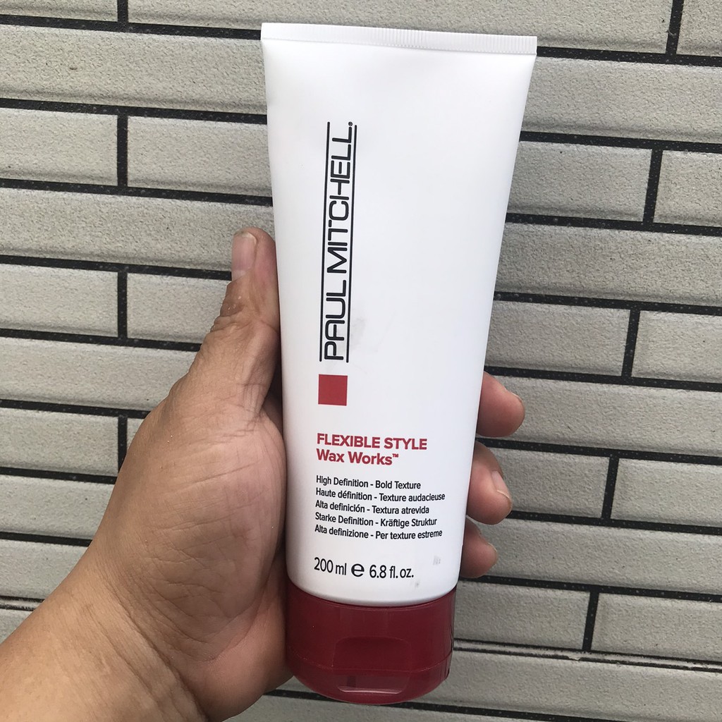 Gel tạo kiểu tóc, định hình tóc nam Wax Works Paul Mitchell 200ml