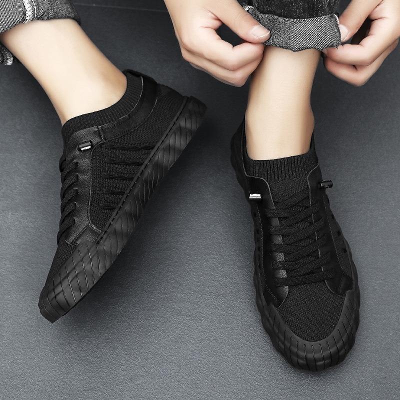 Giày Sneaker nam, Giày Vải Nam Cao Cấp Nhẹ Bền Êm Chân