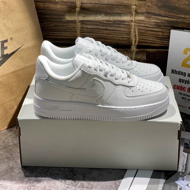 Giày AF 1 trắng ✨HÀNG ĐẸP✨ Sneaker Nam Nữ Đủ Size 36-44, ace sneaker