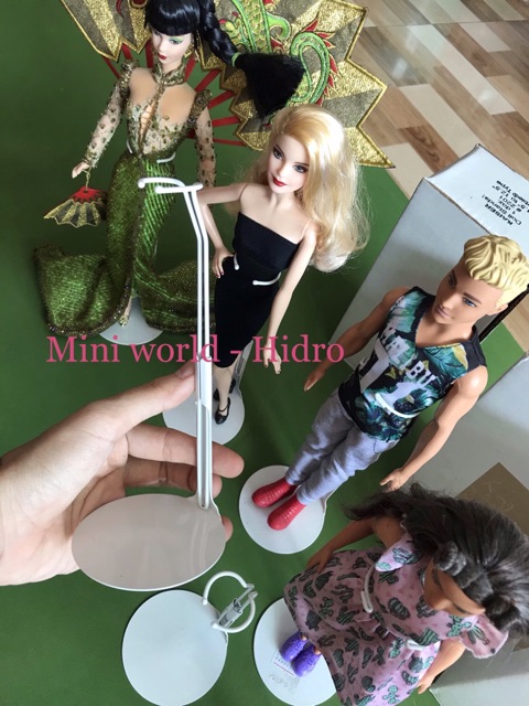 Chân đế búp bê Barbie model Muse, vintage, Ken, Monster high,... chính hãng