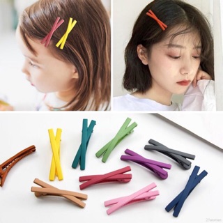 Kẹp tóc nơ, kẹp tóc chữ X mầu trơn