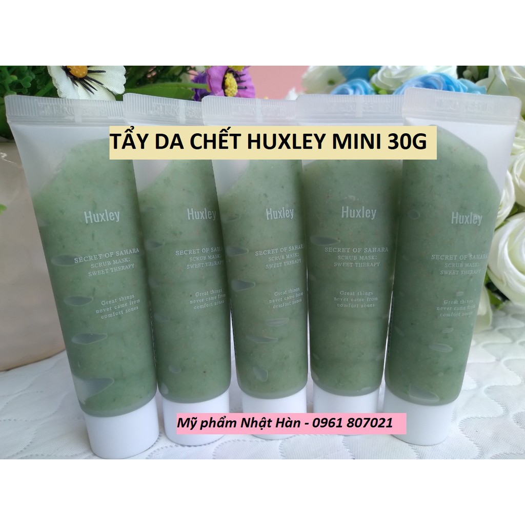 Tẩy tế bào chết Xương Rồng Huxley Scrub Mini 30g