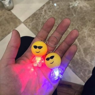 Móc chìa khóa phát sáng enmoji