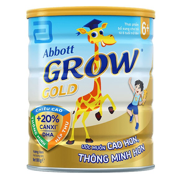 Sữa bột Abbott Grow Gold 3+ (900g)