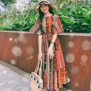 Maxi thổ cẩm