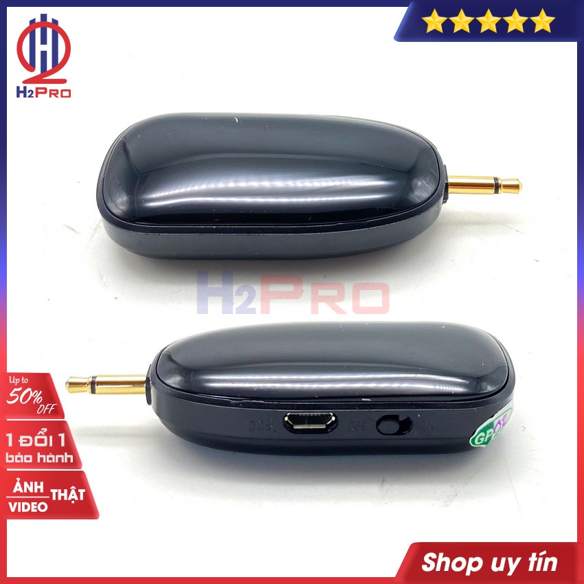 Micro trợ giảng không dây cao cấp Zansong V16 H2pro thu phát 50m-sóng khoẻ-mic rõ (1 chiếc)(Quà:đầu chuyển 3.5mm ra 6ly)