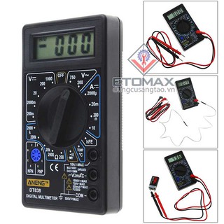 ✨✨✨[ GIÁ SIÊU KHỦNG ] 👉👉 Đồng hồ đo điện vạn năng mini DT-838 💥