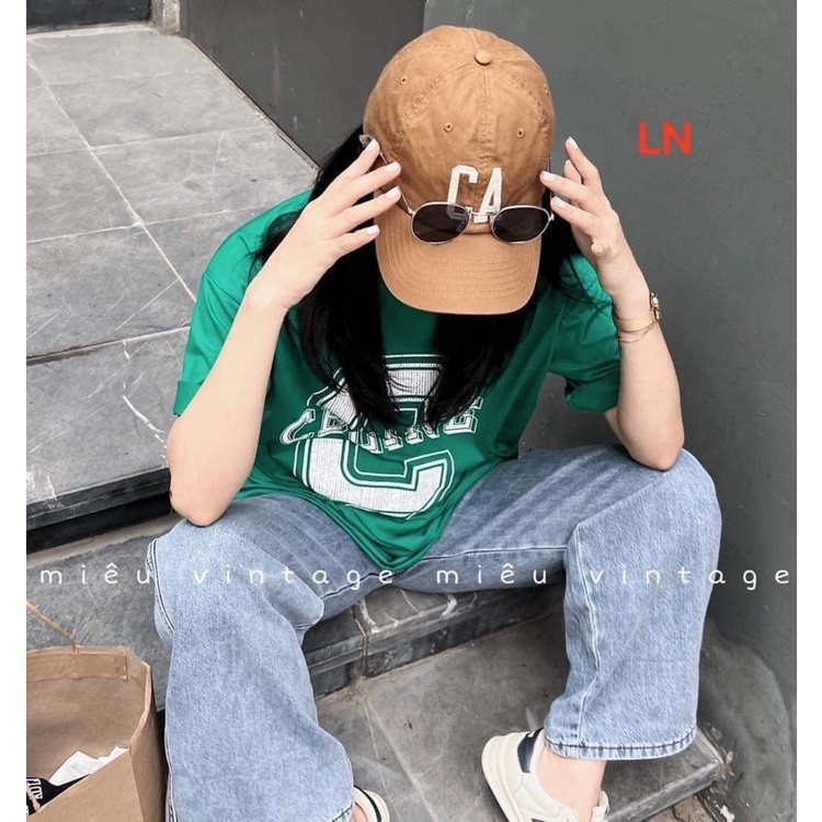 Áo phông chữ C celin DA6