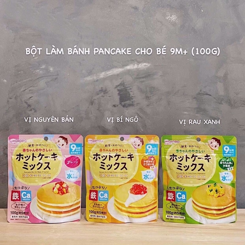 Bột làm bánh Wakodo cho bé