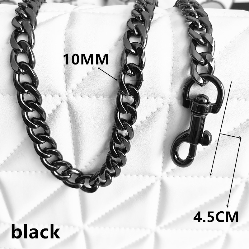 Dây Xích Kim Loại Bản Rộng Phẳng Thay Thế Cho Túi Xách Thời Trang Dây Đeo Vai