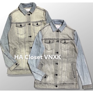 KHOÁC JACKET DENIM XUẤT DƯ