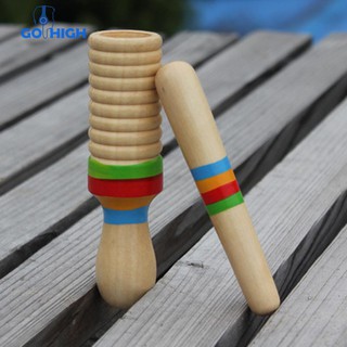 Đồ chơi phát nhạc vui tươi sáng với thanh gõ bằng gỗ