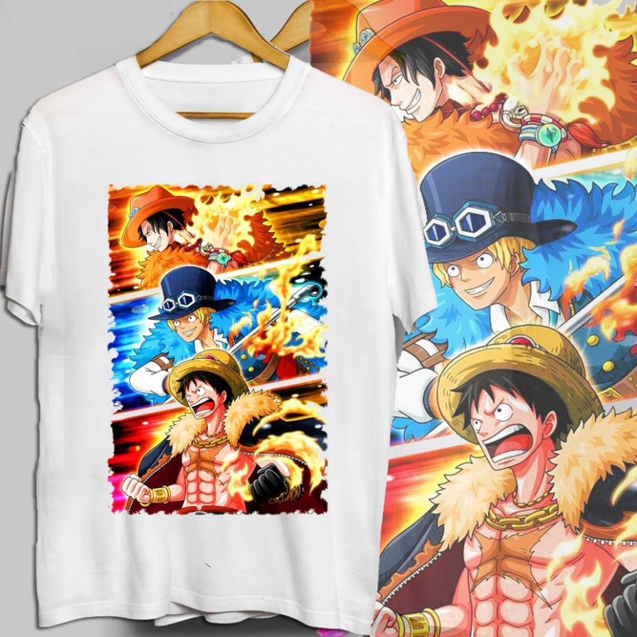 (SALE 50%) (ẢNH THẬT) Áo phông LAW ZORO LUFFY mũ rơm siêu đẹp | áo phông one piece hải tặc tshirt - độc đẹp