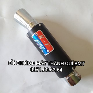 Pô độ xe máy - Pô K1 đen