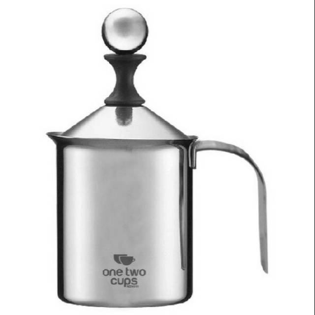 Espresso Latte Art Coffee Milk Frother Double Mesh 400ml