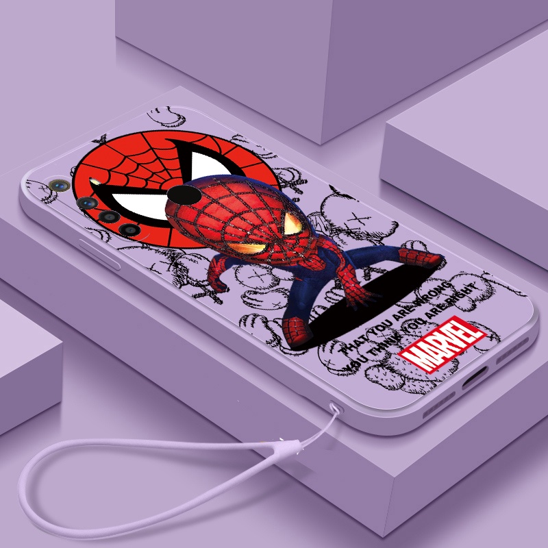 Ốp Điện Thoại Tpu Dẻo Họa Tiết Marvel Độc Đáo Cho Realme 5 5i 6i C3 6 9 Pro Plus 5G 9i 7 7Pro Realme C35 Q3S
