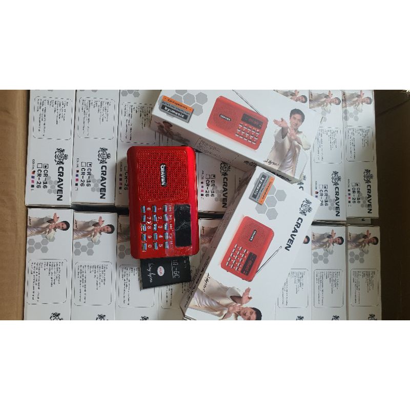 Loa Nghe Nhạc Cr16 Xài Pin 5c