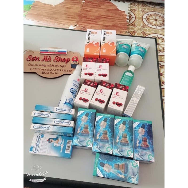 Vitamin E đỏ của Nga. | Thế Giới Skin Care