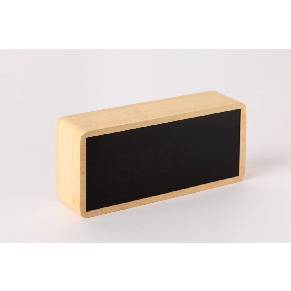 Đồng Hồ ARTBOX Hàn Quốc Bề Mặt Tráng Gương Khung Gỗ Màu Gỗ Sáng (Size Lớn)