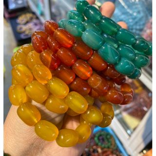 Vòng tay lu thống mã. mão đỏ, vàng, xanh