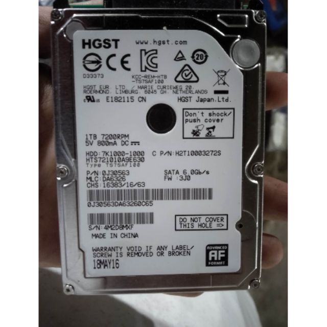 [Mã 155ELSALE giảm 7% đơn 300K] Ổ cứng 1t cho laptop sata3 nhiều hãng