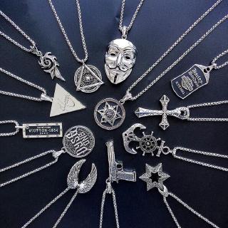 Dây Chuyền Dáng Dài Phong Cách Hip Hop Hàn Quốc Thời Trang Cho Nam/ Nữ