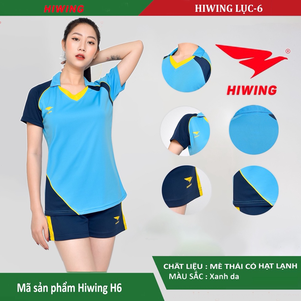 Áo thể thao, bóng chuyền Hiwing H6 Nữ