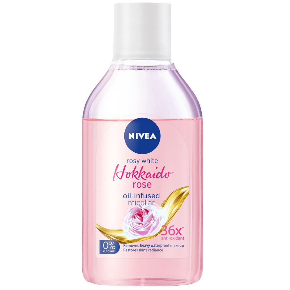 Nước tẩy trang NIVEA chiết xuất hoa hồng Hokkaido (400ml) - 86550