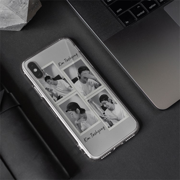 Ốp lưng iphone silicon Idol KPOP BTS Taehyung smile  BLUBTS0153