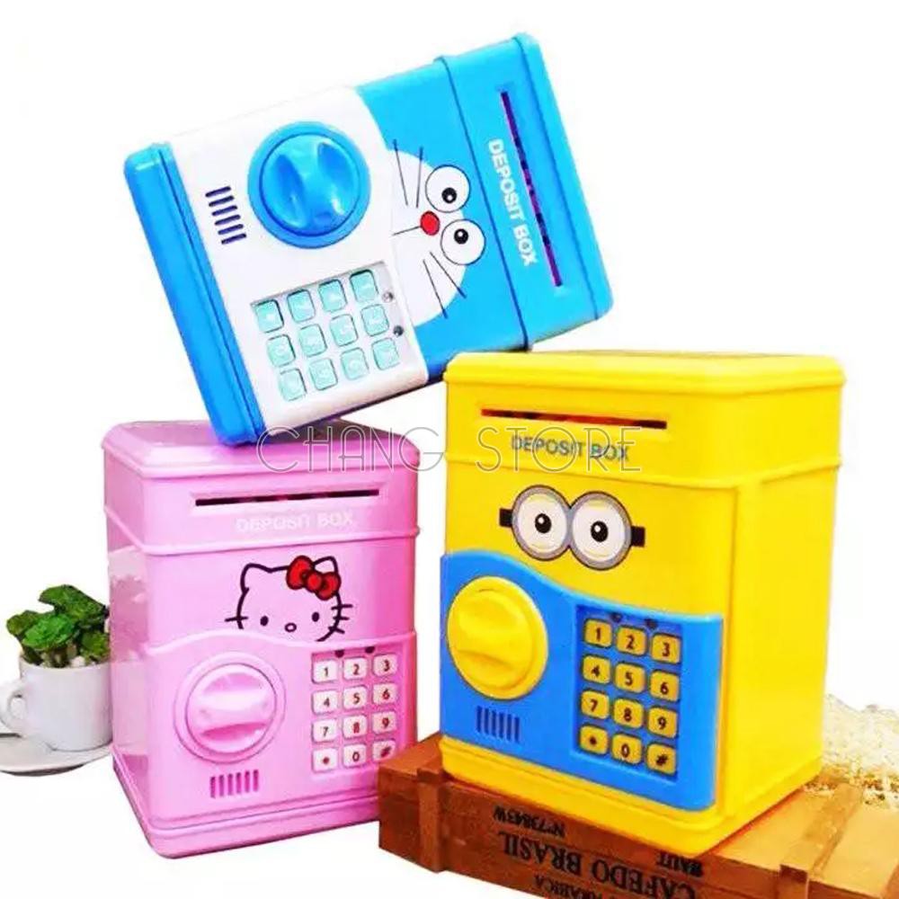 Két Sắt Đồ Chơi Minion Mini Thông Minh Dễ Thương Cho Bé