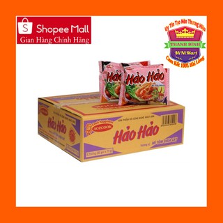 Thùng Mì Gói Hảo Hảo Hương Vị Tôm Chua Cay (30 Gói/Thùng) x 75g
