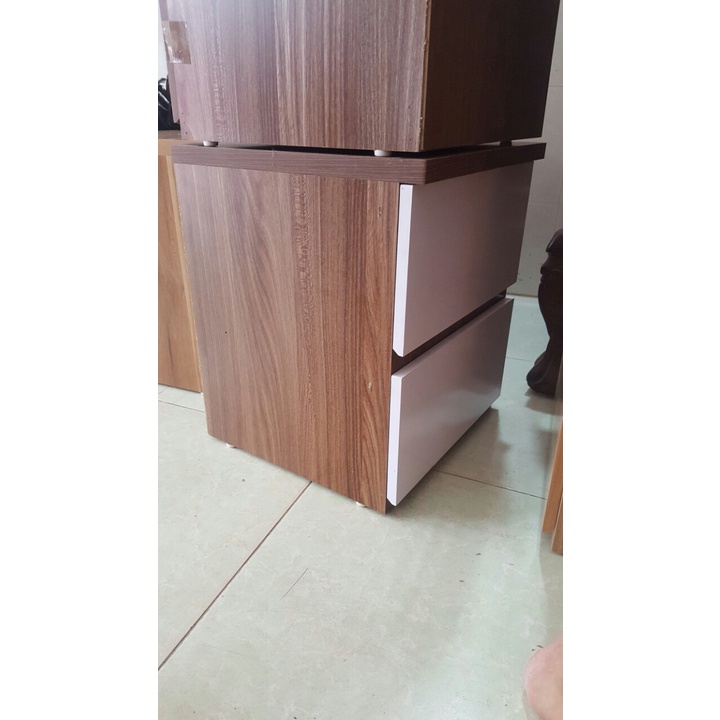 Hộc 2 ngăn kéo, tủ 2 ngăn kéo
