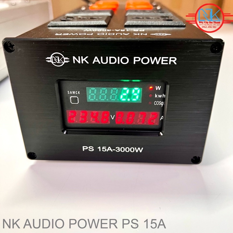 Ổ Cắm Lọc nguồn chống sét PS 15A - 3000W