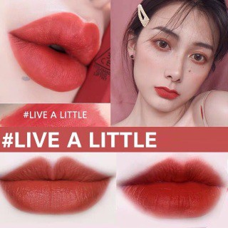 SON 3CE KEM MÀU ĐỎ NÂU ÁNH CAM CLOUD LIP TINT MÀU LIVE A LITTLE