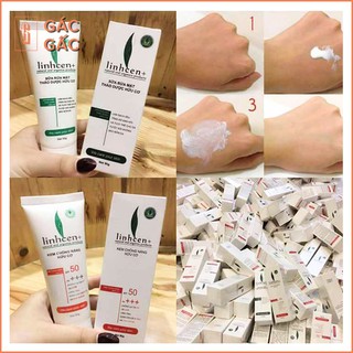 Kem Chống Nắng Vật Lý Lúa Mạch Hữu Cơ Linhcen [50G]